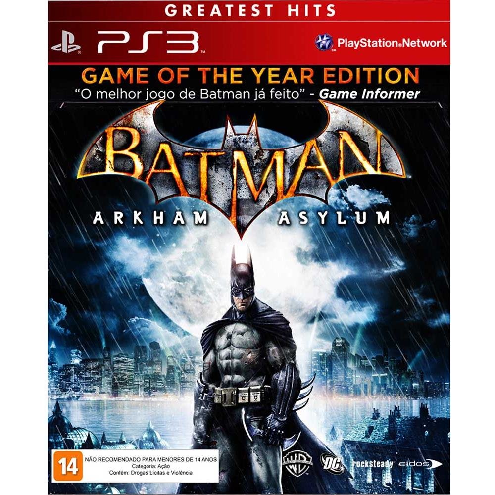 PS3 - Batman Arkham Asylum (Game of the Year Edition) - waz